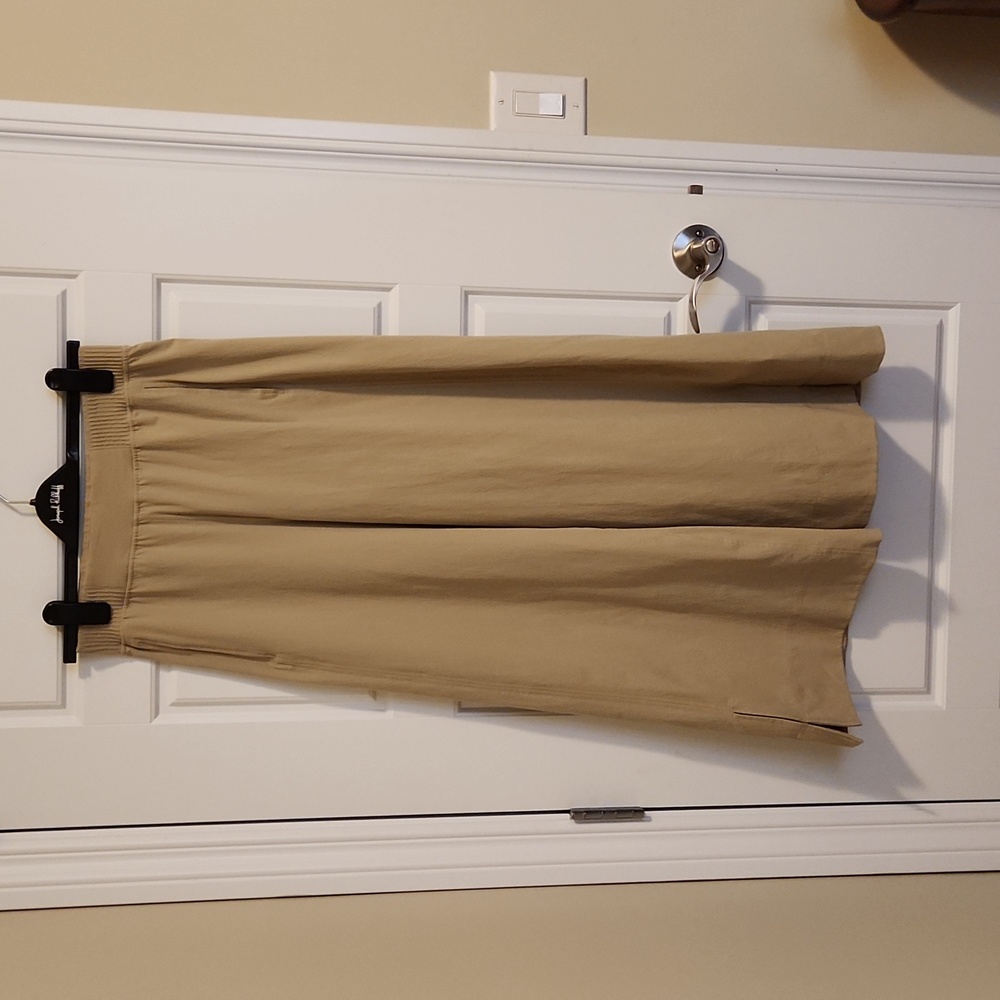 Lululemon Stretch Woven wide leg high-rise cropped pant size small